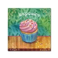 Trademark Fine Art Fiona Stokes-Gilbert 'Cupcake' Canvas Art, 35x35 ALI13564-C3535GG